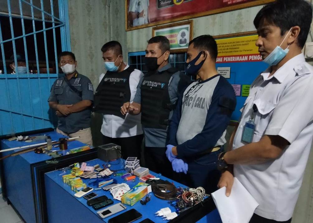 Temukan Barang Terlarang, Pengawasan Lapas Pariaman Bakal Diperketat