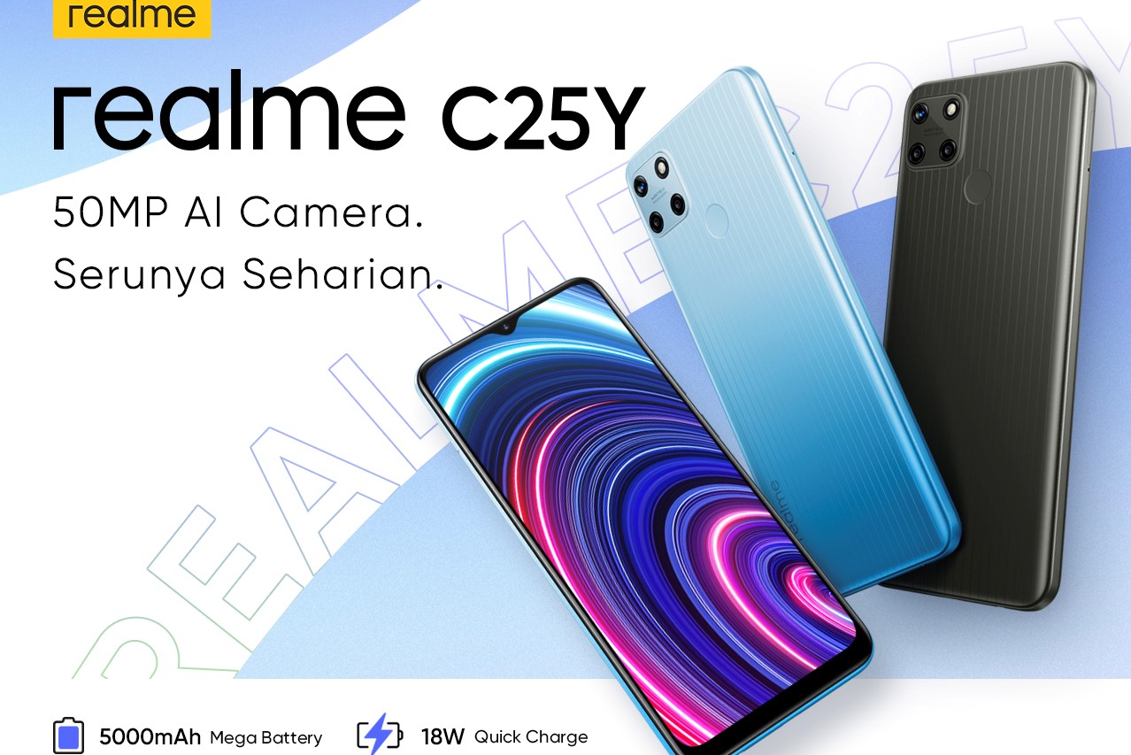 Realme Kenalkan Smartphone Seri C Pertama dengan Kamera 50 MP