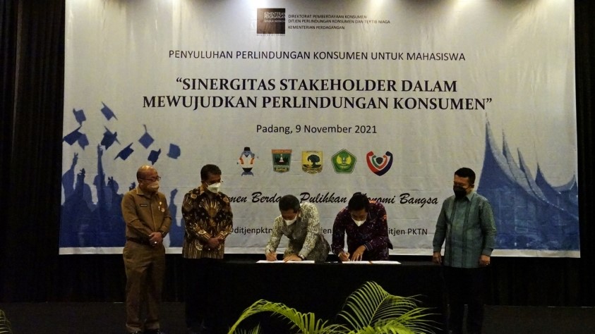 Ditjen PKTN Kemendag dan Unand Sepakat Perkuat Kerjasama Perlindungan Konsumen