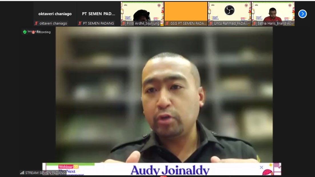 Semen Padang Gelar Webinar Kewirausahaan dan Kompetisi "Business Plan" Berhadiah Total Rp53 Juta