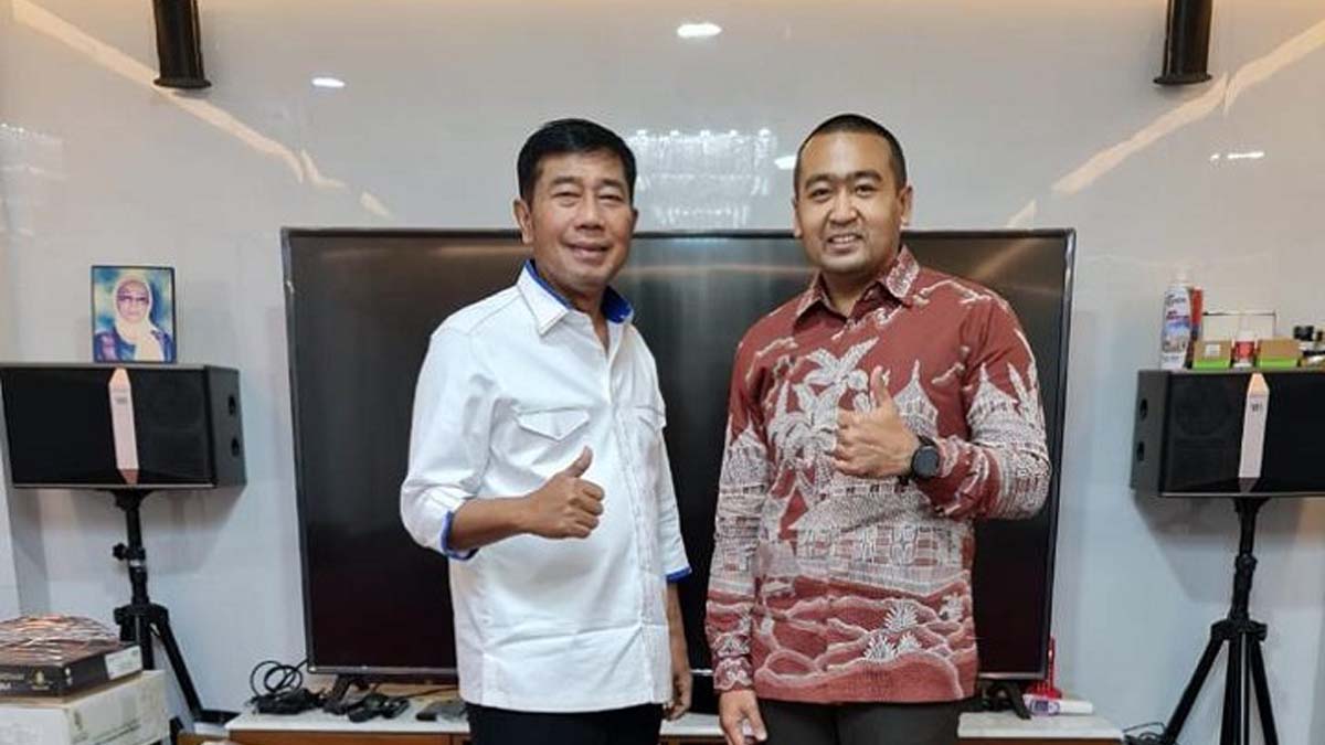 Langgam.id Wagub Sumbar Audy Joinaldy dan Haji Lulung