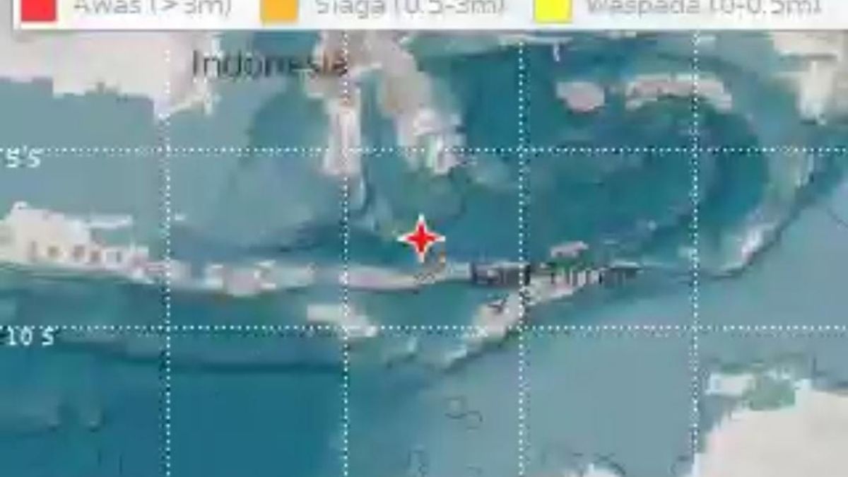 BMKG: Tsunami Terdeteksi di Marapokat NTT