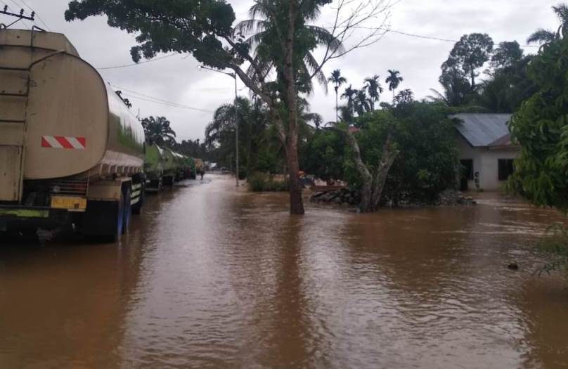 Banjir Pasaman Barat, 247 Rumah Terdampak, 2 Jembatan Rusak