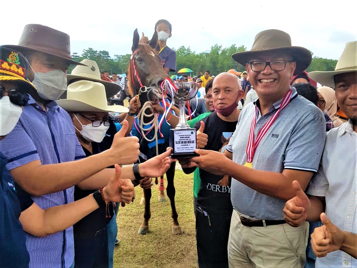 Tampil Apik di Sawahlunto Derby 2021, Kuda Wali Kota Payakumbuh Juara