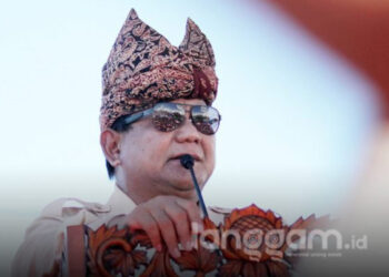 Ketua Umum Partai Gerindra Prabowo Subianto (Foto: langgam.id)