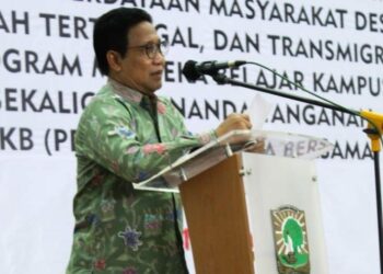 Mendes PDTT Abdul Halim Iskandar saat kunjungan ke Unand Padang
