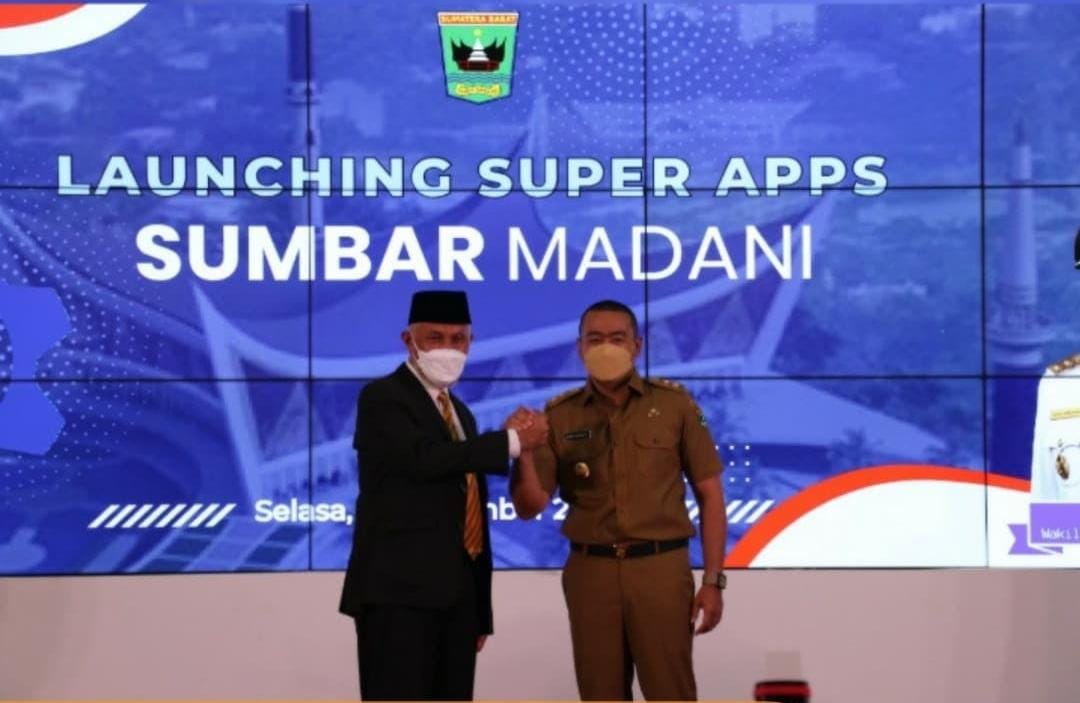 Jadi Provinsi Berbasis IT, Pemprov Luncurkan Aplikasi Sumbar Madani