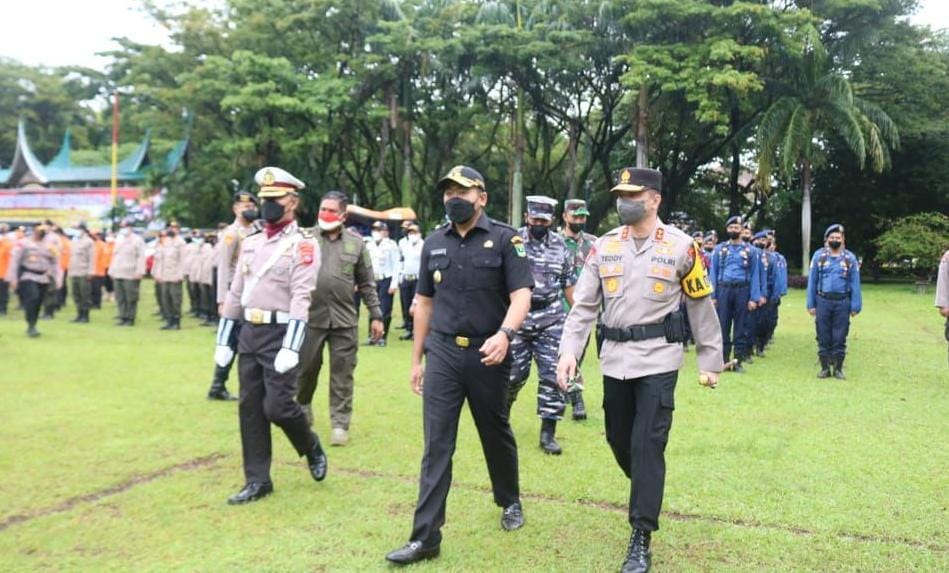 Wagub Sumbar Bacakan Amanat Kapolri, Diminta Waspadai Varian Omicron saat Nataru