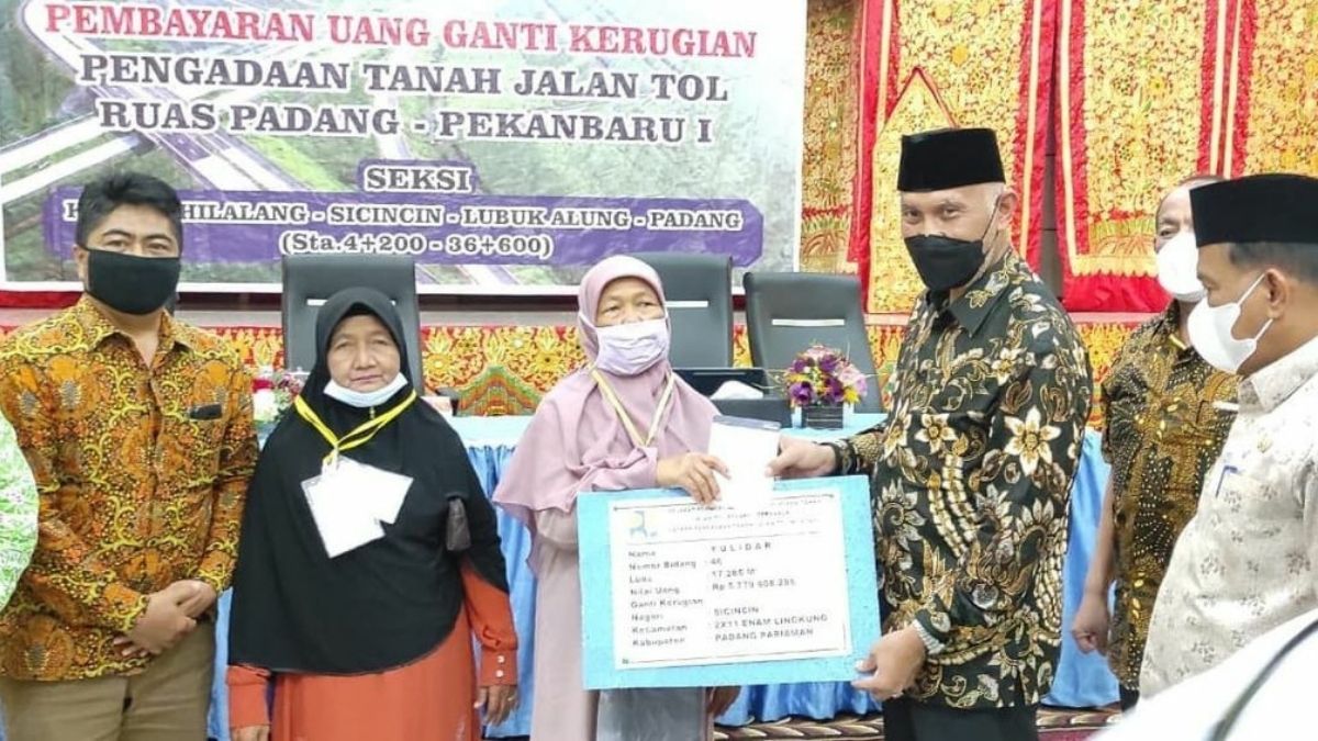 Langgam.id-ganti rugi jalan tol