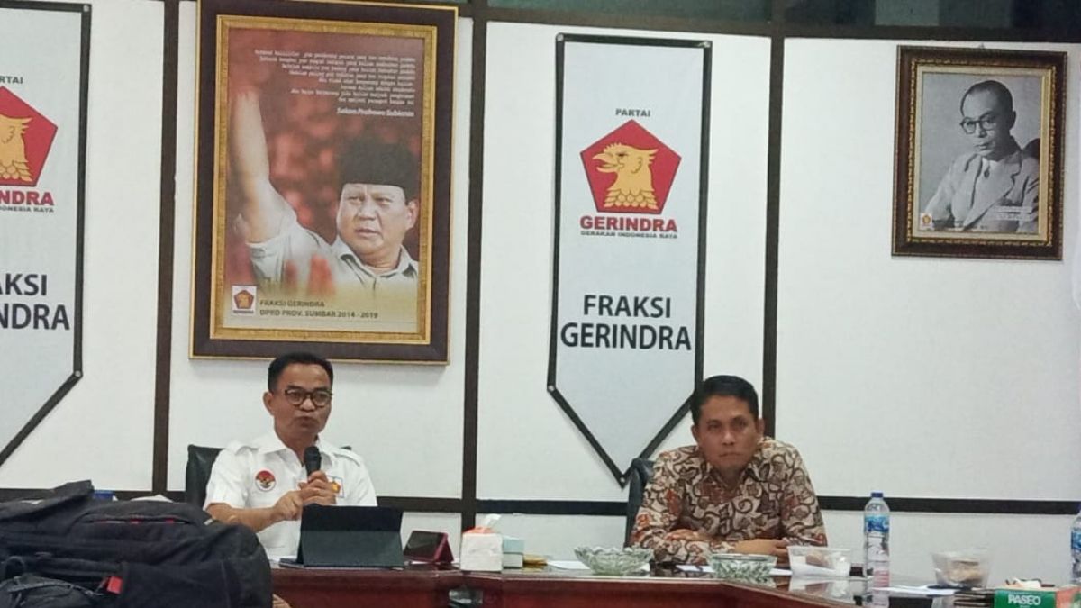 Fraksi Gerindra Soroti Pelantikan Pejabat Meninggal Di Sumbar