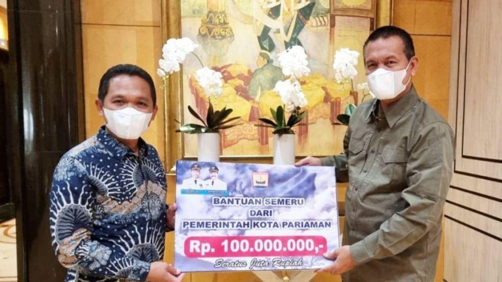 ASN Kota Pariaman Bantu Korban Semeru Rp 100 Juta