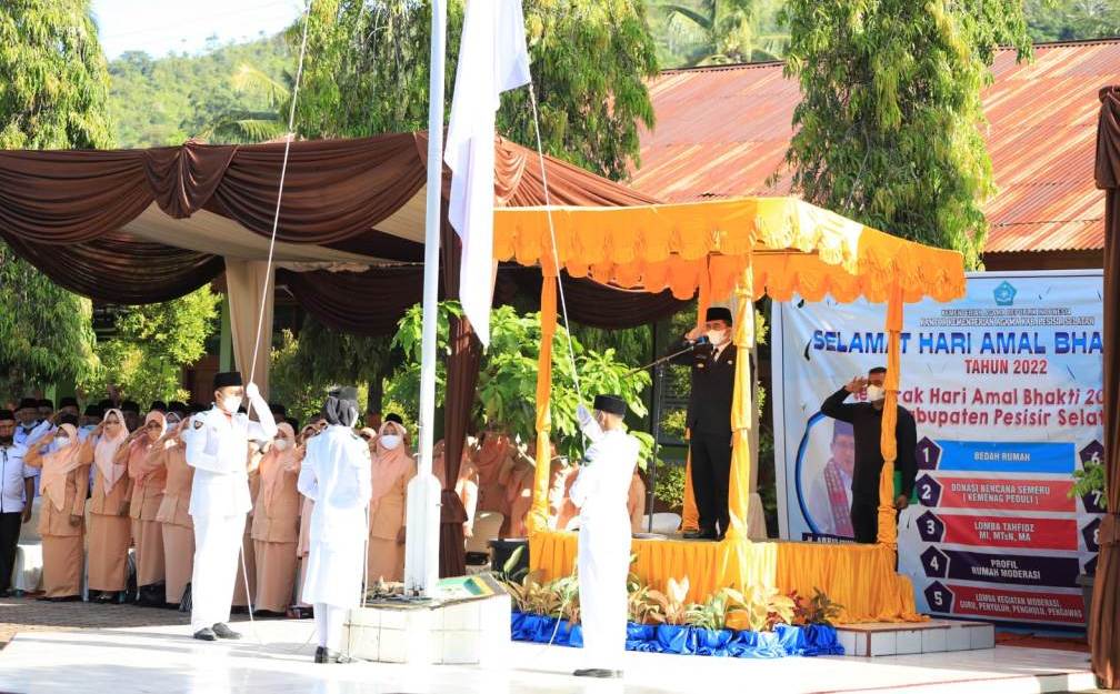 Kementerian Agama (Kemenag) RI menyebut indeks kepuasan layanan Kantor Urusan Agama (KUA) meningkat tahun 2021. naik menjadi 78,90 persen.