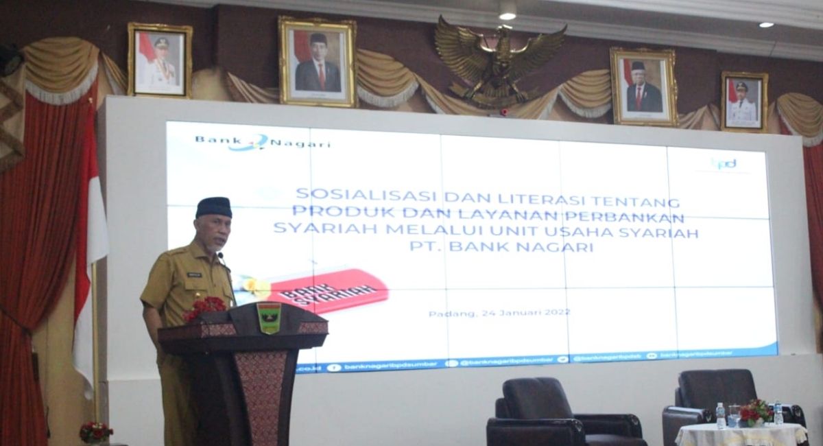 Gubernur Sumbar Imbau Masyarakat Dukung Konversi Bank Nagari