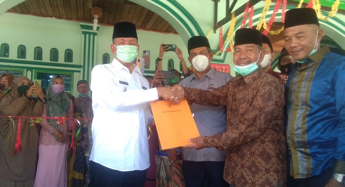 Masjid Nurul Ihsan Surantih Diresmikan Bupati Pesisir Selatan