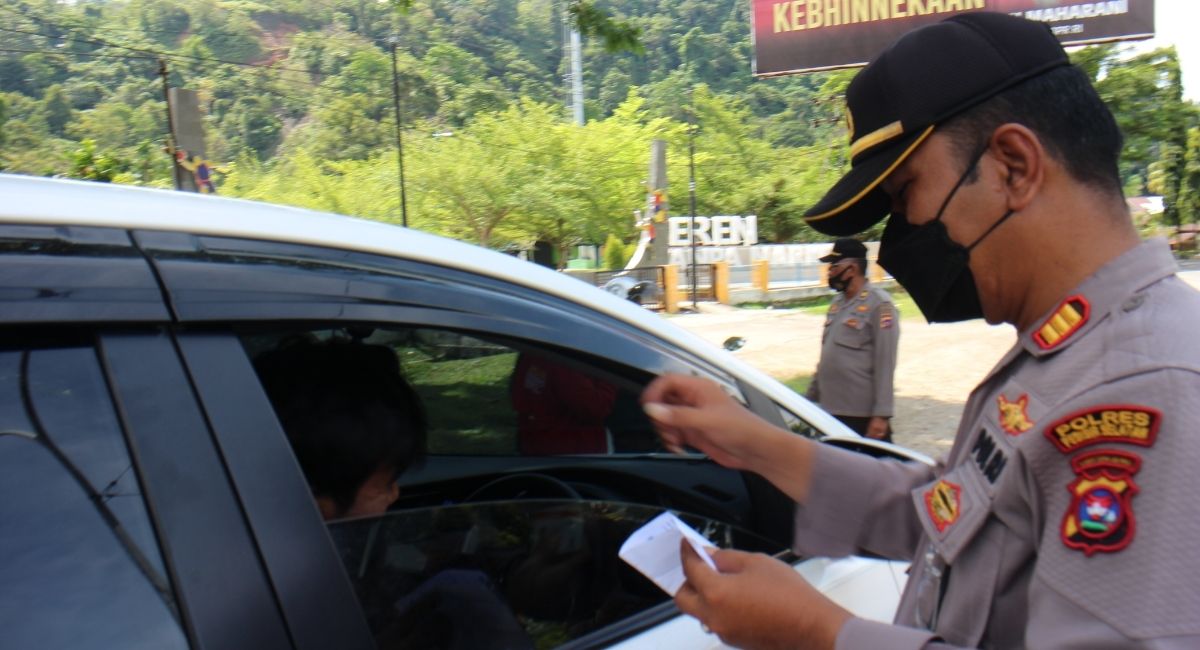 Ratusan Pengendara Terjaring Operasi Yustisi di Pesisir Selatan Tiap Hari