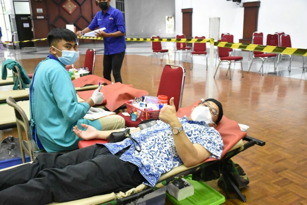 Donor Darah Pertama di Awal 2022, Semen Padang Kumpulkan 265 Kantong