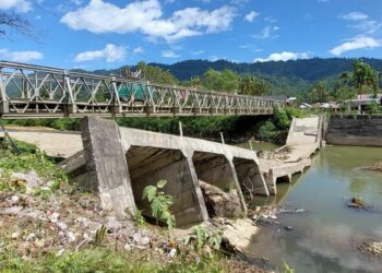 Jembatan Sungai Pangkua yang berada Kecamatan Koto Parik Gadang Diateh (KPGD), Kabupaten Solok Selatan (Solsel), akan dibangun kembali
