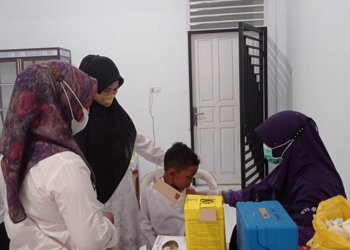 Berita Payakumbuh - berita Sumbar terbaru dan terkini hari ini: Pemko Payakumbuh mulai melaksanakan vaksinasi bagi anak usia 6-11 tahun.