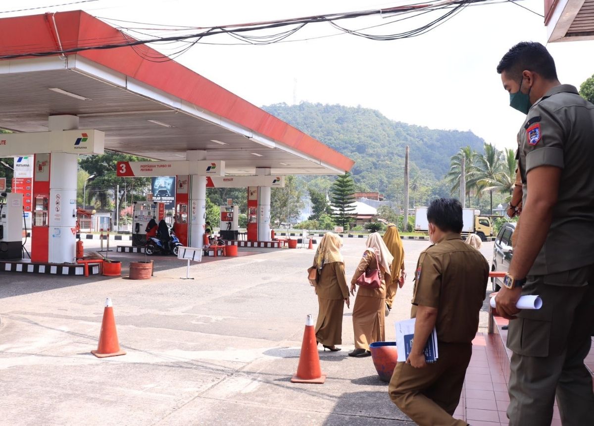 Berita Payakumbuh - berita Sumbar terbaru dan terkini hari ini: Pemko Payakumbuh monitoring pendistribusian minyak solar bersubsidi di SPBU.