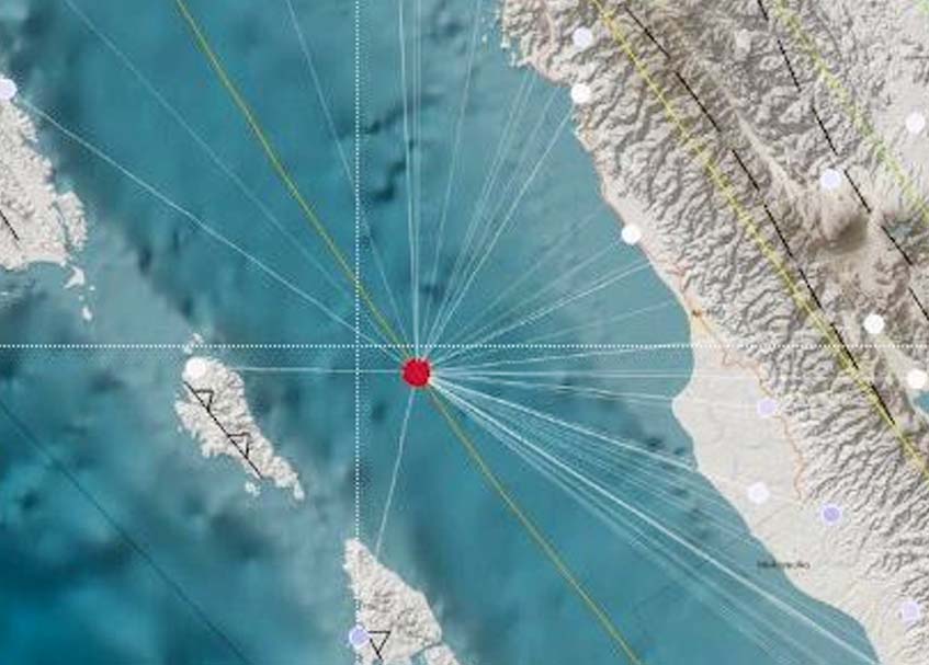 Berita Mentawai - berita Sumbar terbaru dan terkini hari ini: Gempa magnitudo 4,6 guncang Tuapejat, Mentawai, Minggu (13/3/2022).