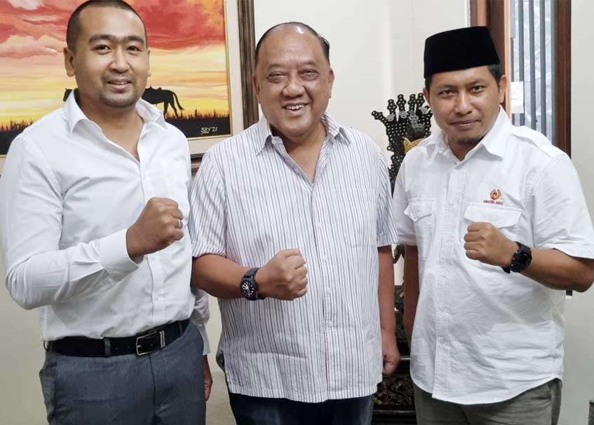 Berita Sumbar terbaru dan terkini hari ini: Usai ditunjuk jadi Plt Ketum KONI Sumbar, Hamdanus temui Ketum KONI Pusat, Marciano Norman.