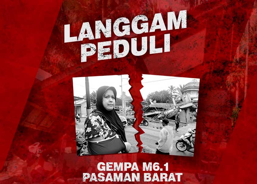 Berita Gempa Pasaman Barat terbaru dan terkini hari ini: Langgam Peduli menggalang donasi untuk korban gempa magnitudo 6,1 Pasaman Barat.