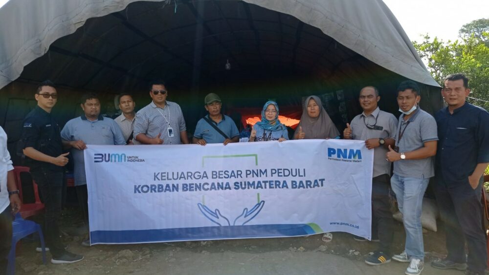 PNM Padang Kembali Salurkan Bantuan Tahap III untuk Korban Gempa Pasbar