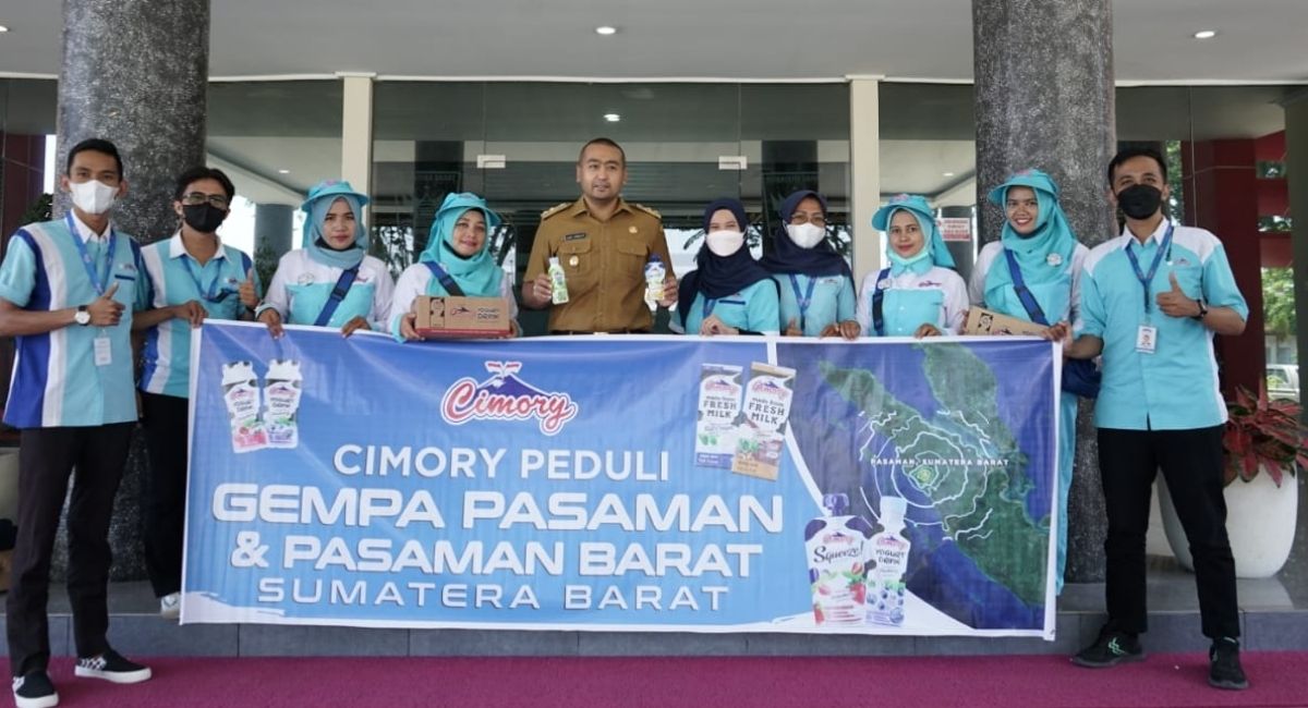 500 Karton Susu Akan Disumbangkan untuk Korban Gempa di Sumbar