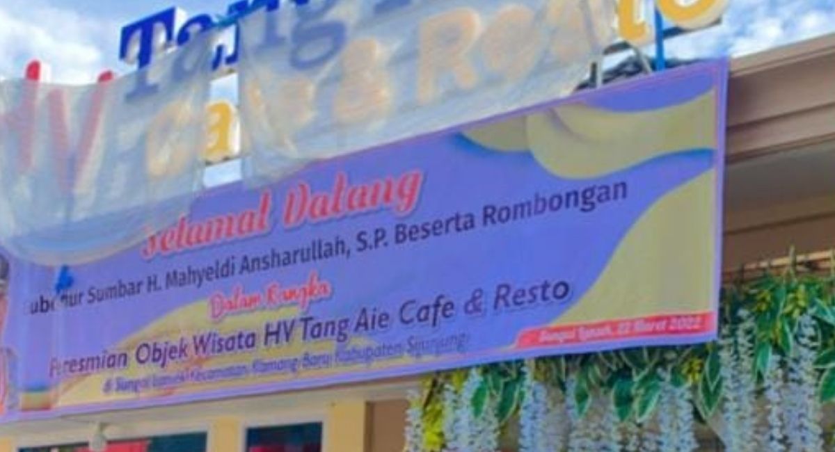 Dorong Perekonomian, Objek Wisata Baru Hadir di Sijunjung