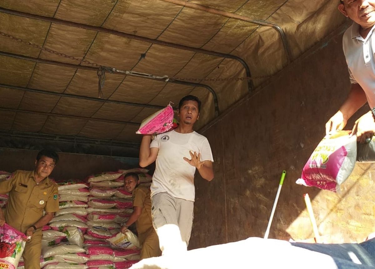 Berita Sumbar terbaru dan terkini hari ini: BPBD Sumbar menerima bantuan 25 ton beras dari Pemkab Muba, Sumsel, untuk korban gempa Pasbar.