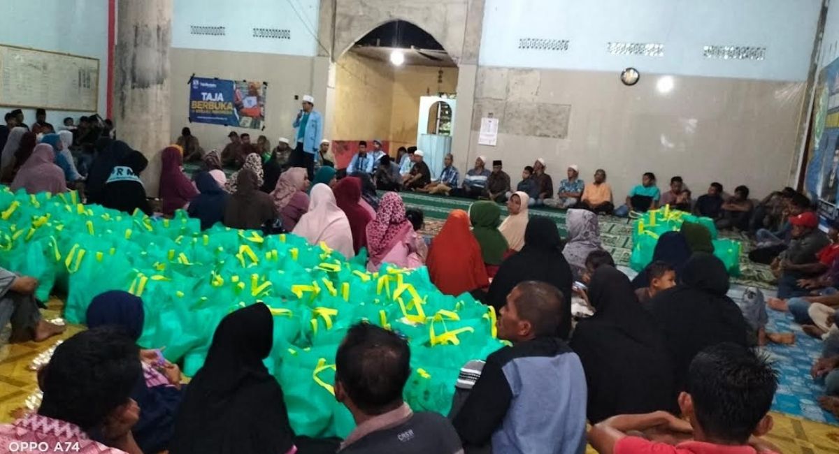 BKPRMI Beri Santunan 300 Duafa dan Anak Yatim Korban Gempa Pasaman