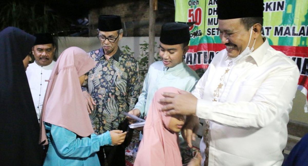 Wakil Wali Kota Pariaman Buka Puasa Bersama 100 Yatim Piatu