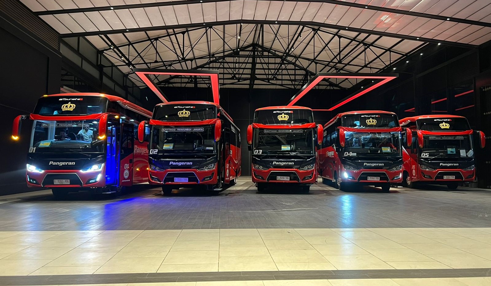 Beda Nama 5 Unit Armada PO Pangeran: Ngarai Sianok hingga Labuah Luruih