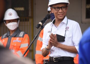 Direktur Operasi PT Semen Padang Indrieffouny Indra. (Foto: dok humas PTSP)