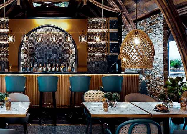 Berita Padang - berita Sumbar terbaru dan terkini hari ini: Ini desain interior dan eksterior Marawa Beach Club milik Raffi Ahmad di Padang.