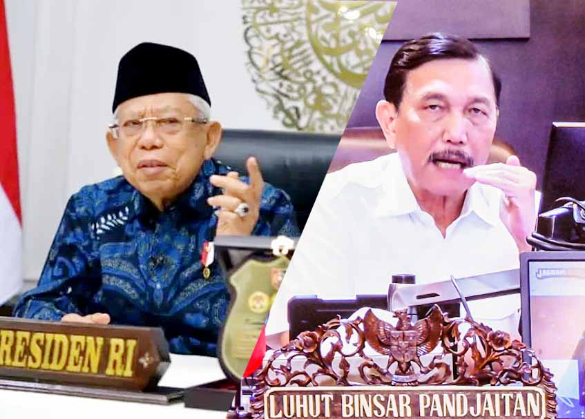 Berita terbaru dan terkini hari ini: Ma'ruf Amin, Luhut Binsar Pandjaitan dan Sandiaga Uno bakal ke Kota Bukittinggi 12 April 2022.