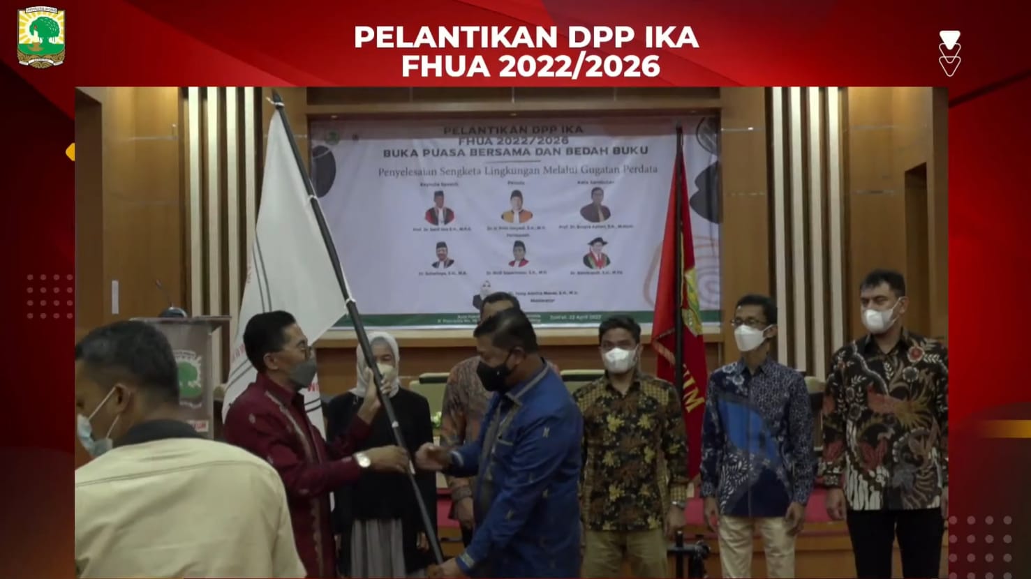 Pengurus Inti Dikukuhkan, Dampingi Hakim Agung Prim Haryadi Pimpin Alumni FH Unand