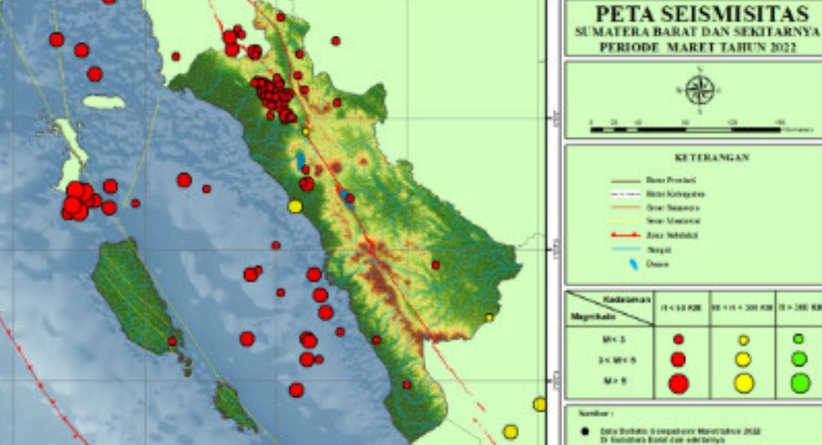Sumbar Diguncang 159 Gempa Sebulan Terakhir, Sehari Bisa Capai 15 Kali