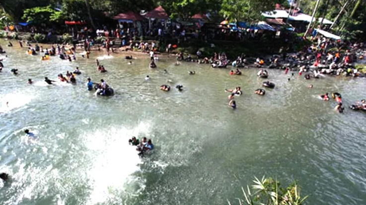 Titik-titik Lokasi Balimau di Padang yang Mendapat Pengaman Aparat
