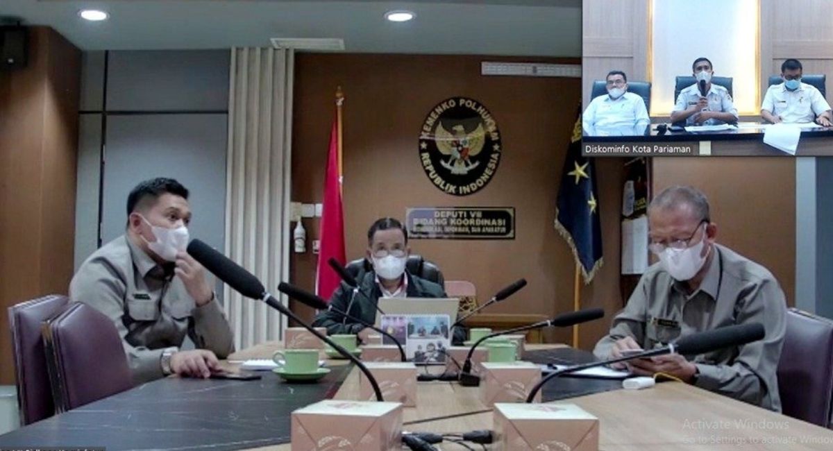 Dukung Smartcity, Kemenko Polhukam dan Kemenkominfo Kunjungi Kota Pariaman