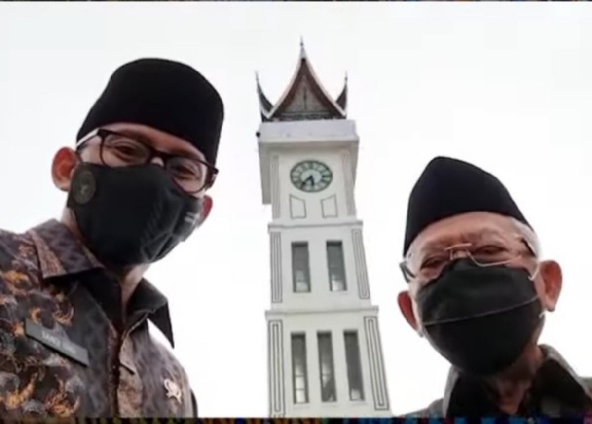 Berita Bukittinggi - berita Sumbar terbaru dan terkini hari ini: Wapres Ma'ruf Amin menyampaikan pesan saat berkunjung ke Bukittinggi.