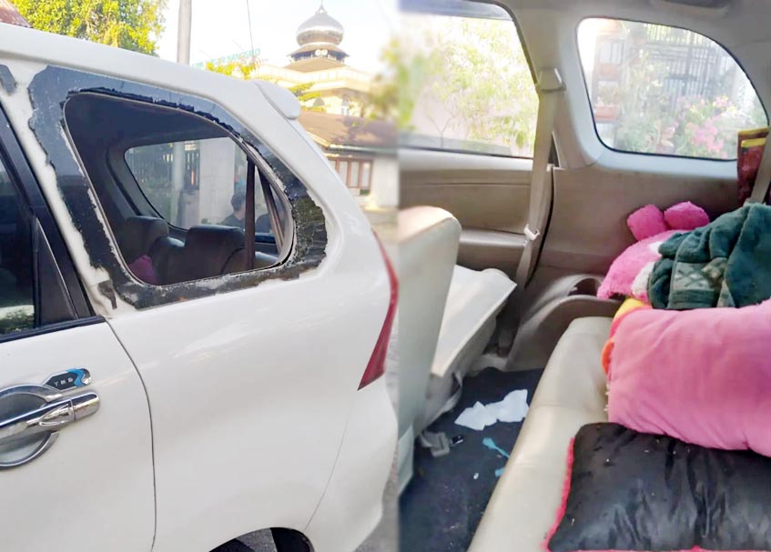 Berita Padang - berita Sumbar terbaru dan terkini hari ini: Aksi pencurian di Padang dengan menggunakan celana dalam terekam CCTV.