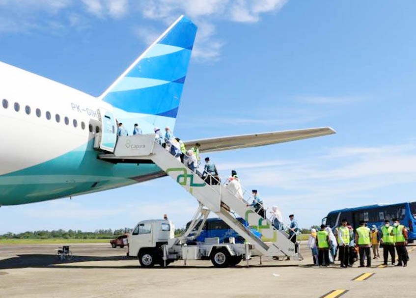 Sebanyak 554 kelompok terbang (kloter) sudah terbentuk dan tervisa sesuai dengan jumlah kuota jemaah haji Indonesia.Diketahui pada tahun ini