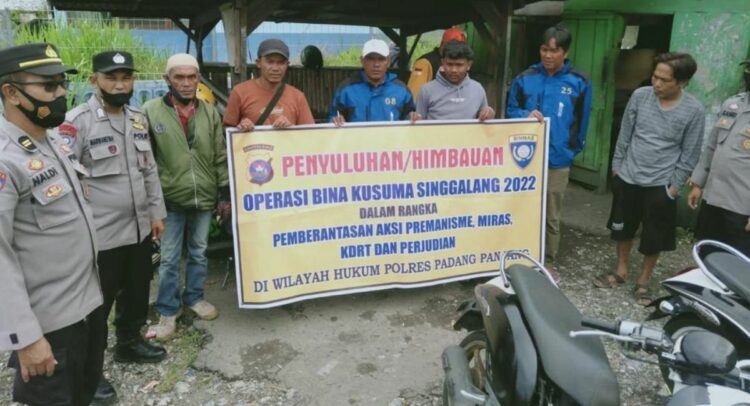 Aksi Premanisme Marak, Polres Padang Panjang Gelar Operasi Bina Kusuma 2022