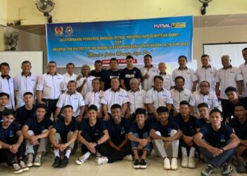 Terbang ke Medan, Tim Futsal Sumbar Target Lolos ke Perempat Final LFN 2022