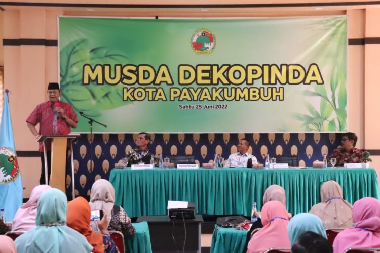 Dekopinda Kota Payakumbuh periode 2016-2021, maka dilangsungkan Musyawarah Daerah (Musda) di Aula Balai Inseminasi Buatan.