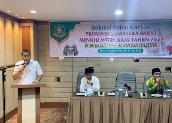 Langgam.id - Pemprov Sumbar telah menyeleksi calon peserta untuk ikut Musabaqah Tilawatil Quran Nasional (MTQN) di Kalimantan Selatan.