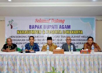 Langgam.id - Niniak Mamak di Kabupaten Agam diminta menjadi ujung tombang dalam penyelesaian persoalan tanah ulayat.