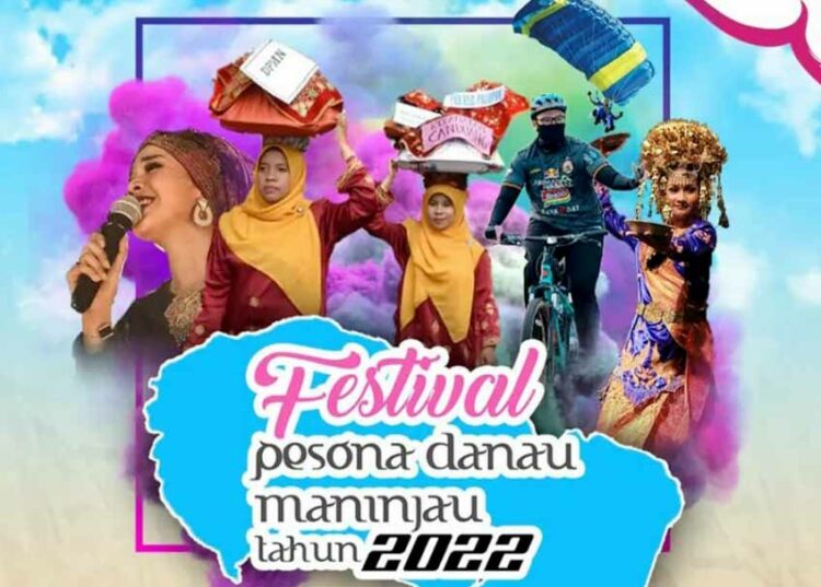 Langgam.id - Pemkab Agam menggelar Lomba Pasambahan dalam rangkaian Festival Peseona Danau Maninjau (FestDamaMa) 2022.