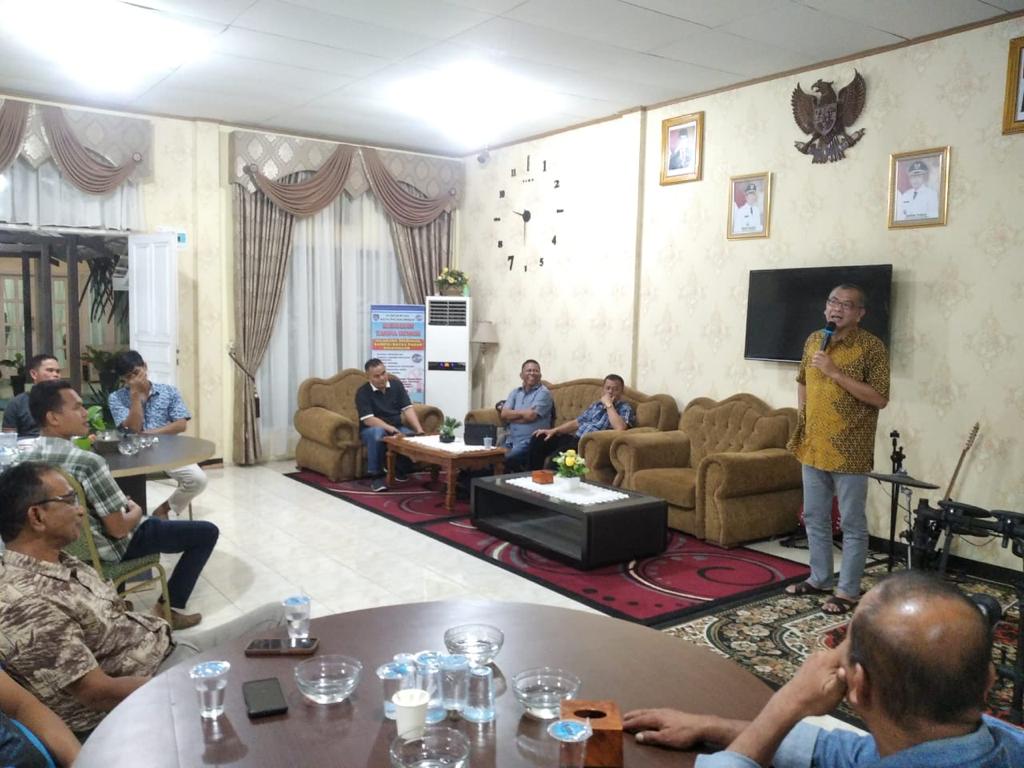 Ketua PKDP Elzadaswarman boyong dewan penasehat serta pengurus untuk bersilaturahmi dengan Wali Kota Payakumbuh, Riza Falepi.